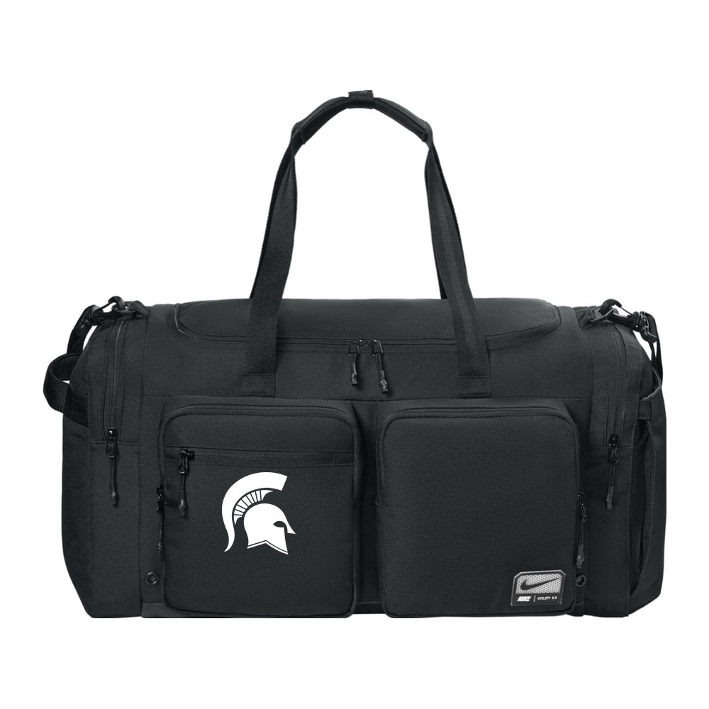 Skyline Spartans Lacrosse Nike Utility Duffel 2.0 — Black