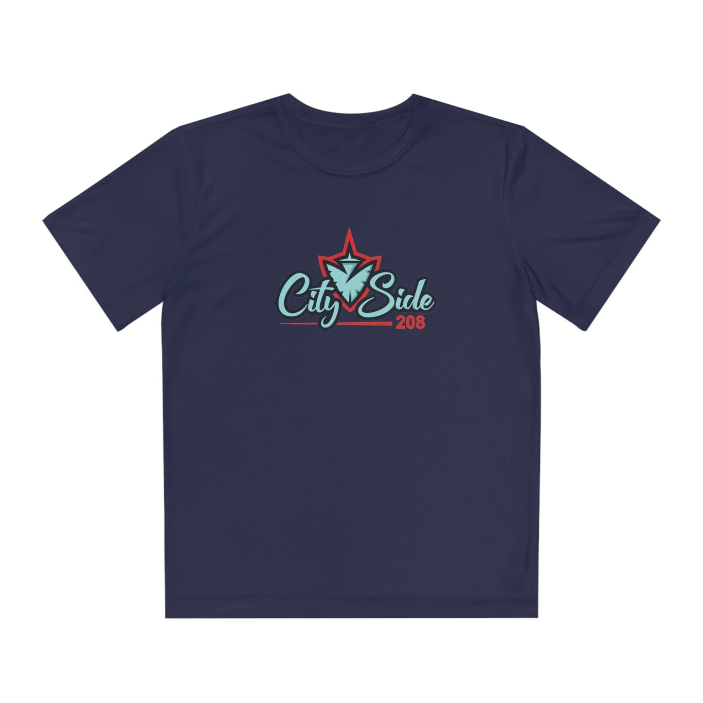 Youth CitySide208 Lacrosse Sport-Tek Performance Tee - 82