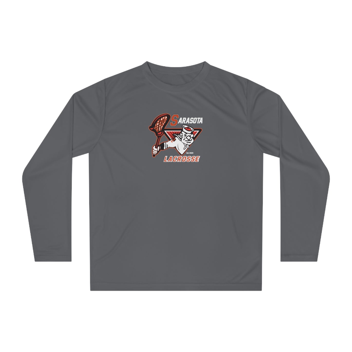 Adult Sailors Lax Team 365 Performance Long Sleeve