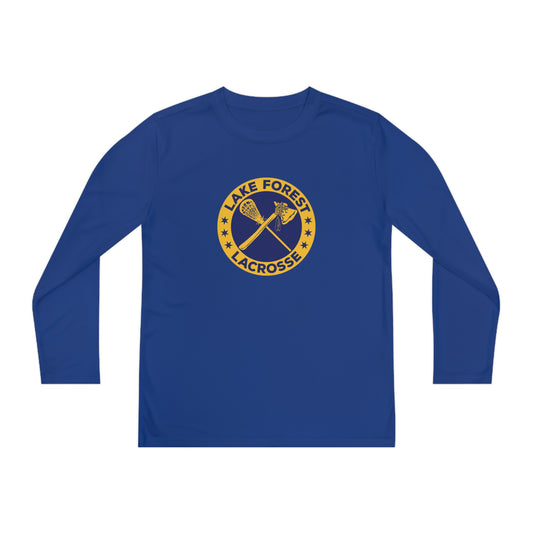Youth LF Lacrosse Sport-Tek Performance Long Sleeve Shirt