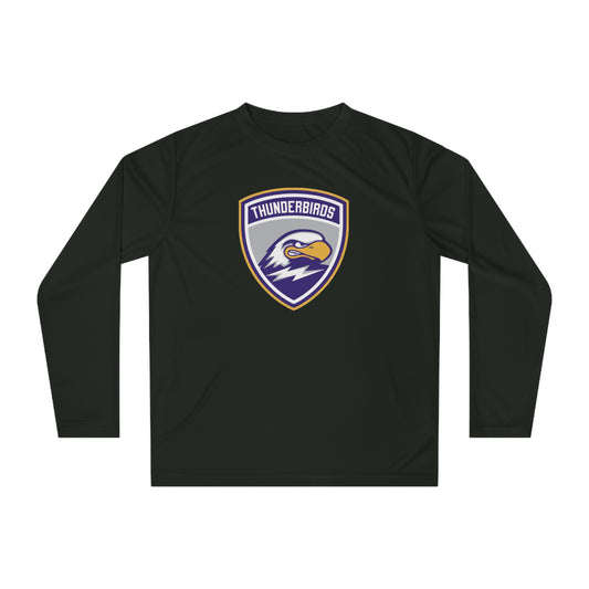 Adult Thunderbirds Hockey Team 365 Performance Long Sleeve Shirt