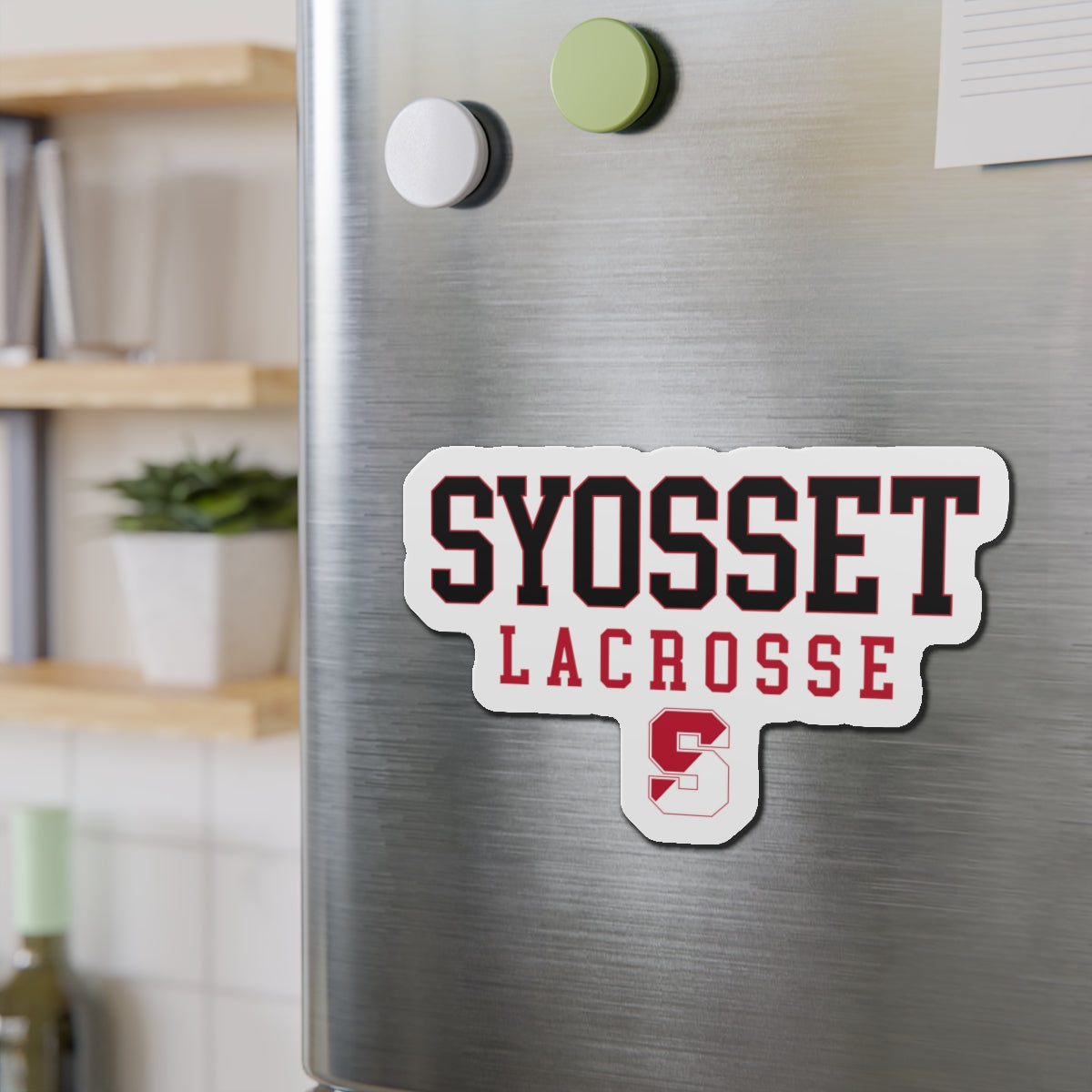 Syosset Lacrosse Car Magnet