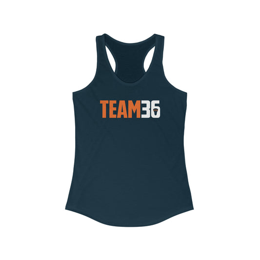 Women's Team36 Next Level Racerback Tank