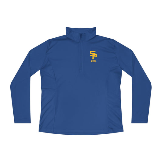 Women's St. Paul's Rugby Sport-Tek Quarter-Zip Pullover