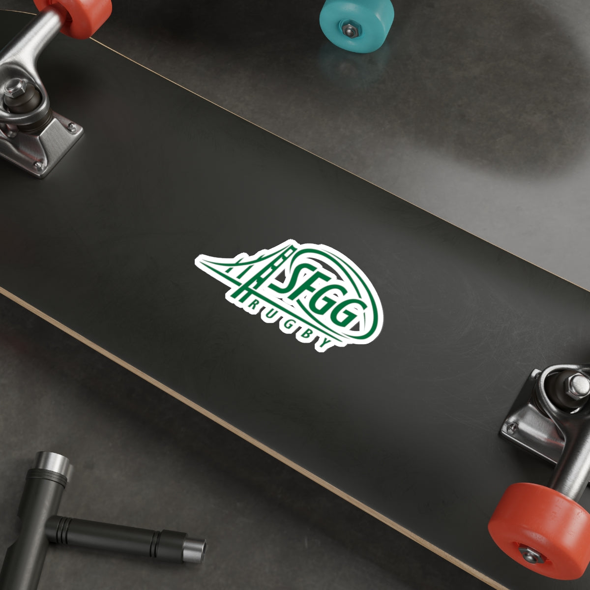 SFGG Rugby Die Cut Stickers