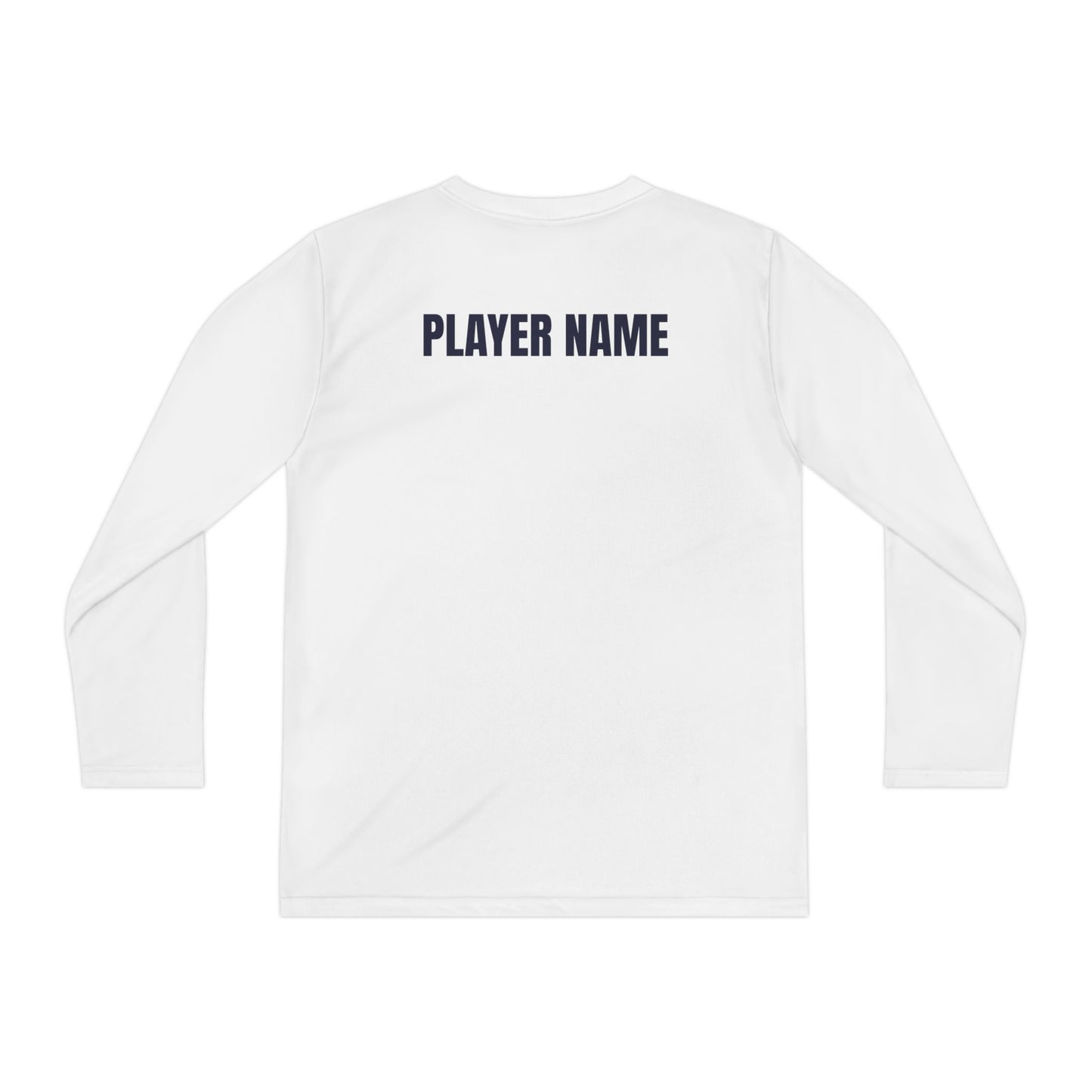 Personalizable - Youth Wilton Lacrosse Sport-Tek Performance Long Sleeve Shirt