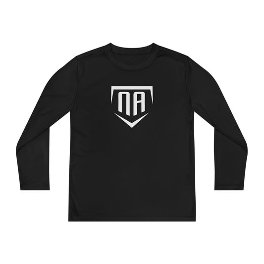 Youth North Aurora Baseball Association Sport-Tek Performance Long Sleeve Shirt