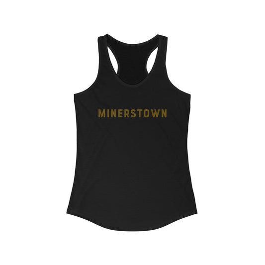 Women's Minerstown Next Level Racerback Tank
