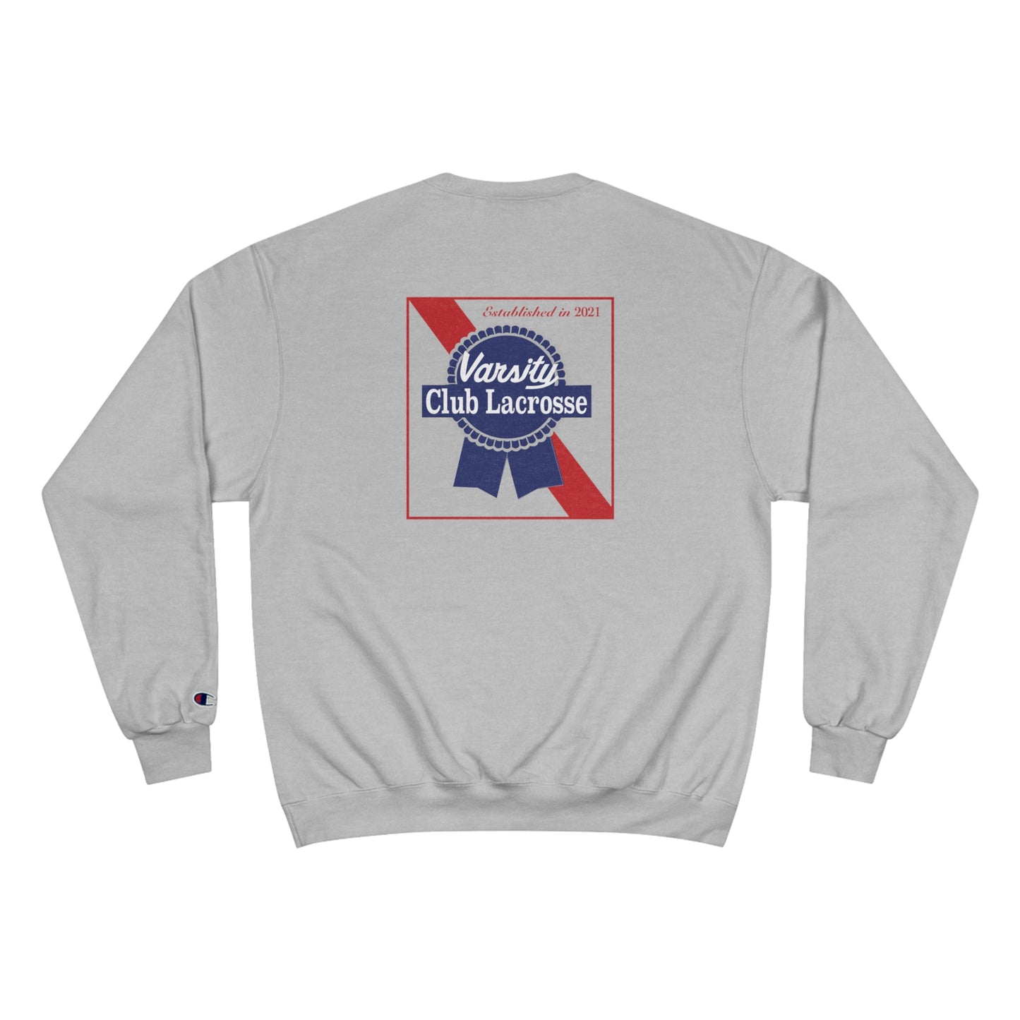 Adult Varsity Club Lacrosse Champion Crewneck - VCLxPBR