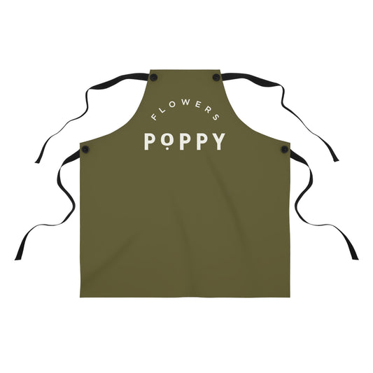 Poppy Flowers Apron