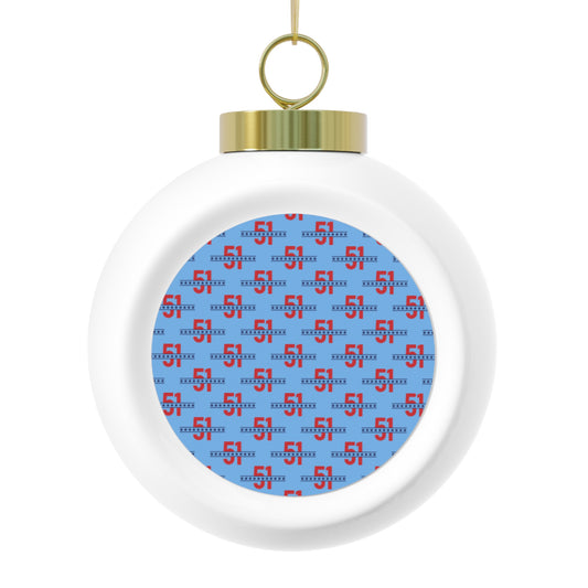 51 Stars Christmas Ball Ornament