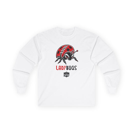 Adult Ladybugs Gildan Ultra Cotton Long Sleeve