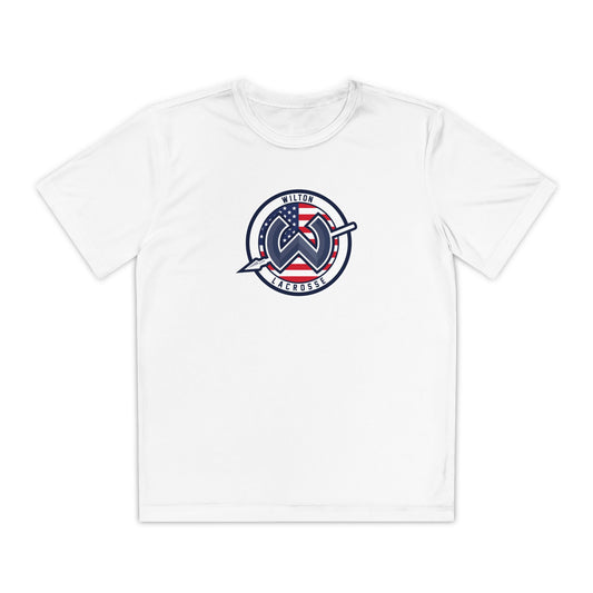 Youth Wilton Lacrosse Sport-Tek Performance Tee