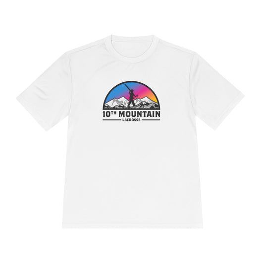 Adult 10th Mountain Lacrosse Sport-Tek Shirt