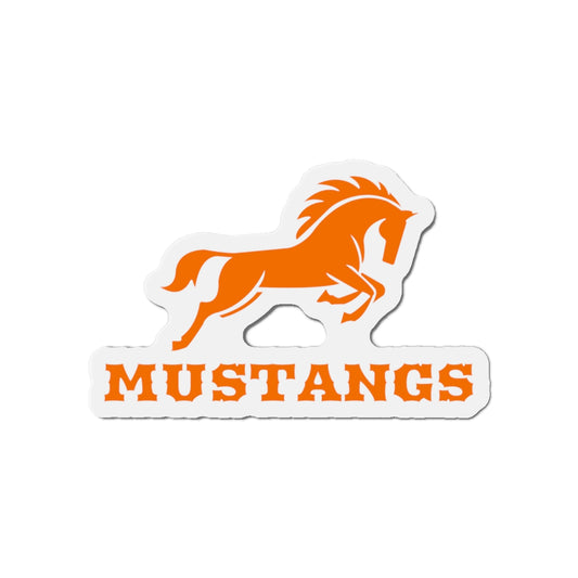 Mustangs Die-Cut Magnet