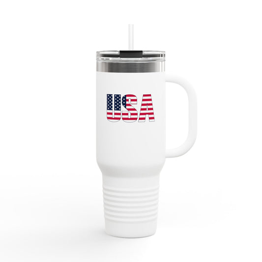 51 Stars Lacrosse Insulated Travel Mug (40oz)
