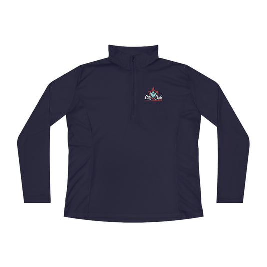 Women's CitySide208 Lacrosse Sport-Tek Quarter-Zip Pullover