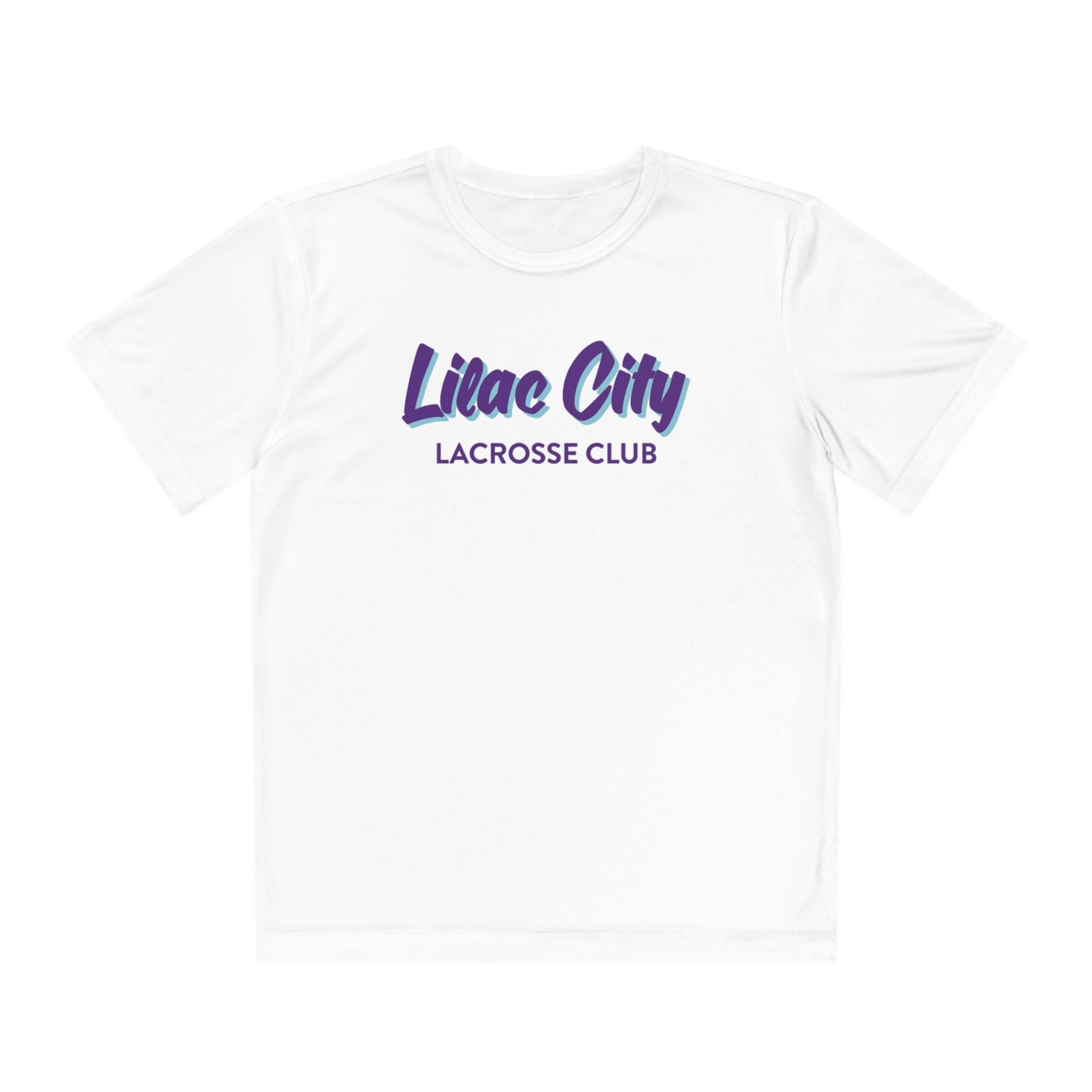 Youth Lilac City Lacrosse Sport-Tek Performance Tee