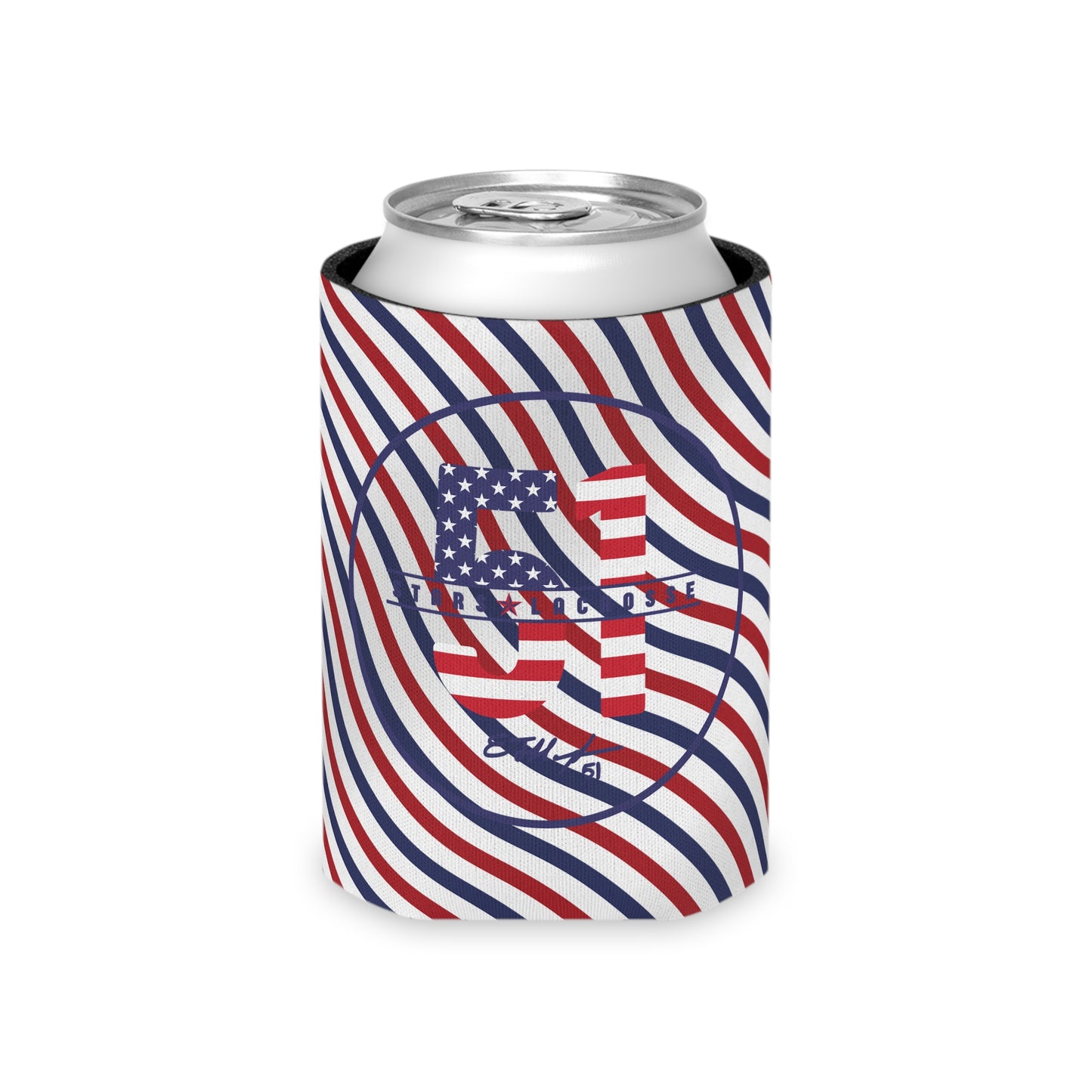 51 Stars Lacrosse Can Cooler (3-pack)