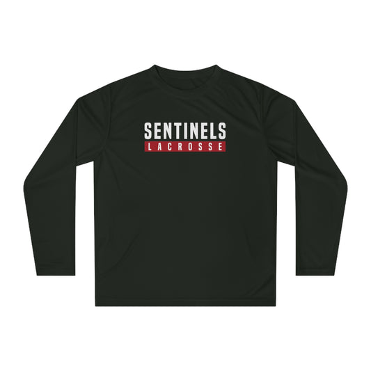 Adult Mountain Ridge Sentinels Lacrosse Team 365 Performance Long Sleeve Shirt