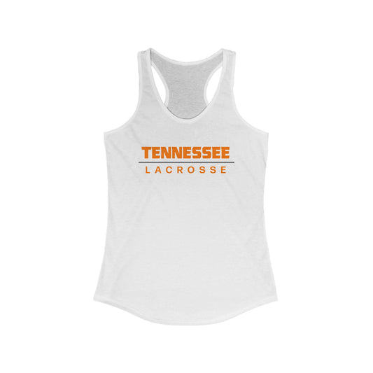 Women's Tennessee Lacrosse Next Level Racerback Tank