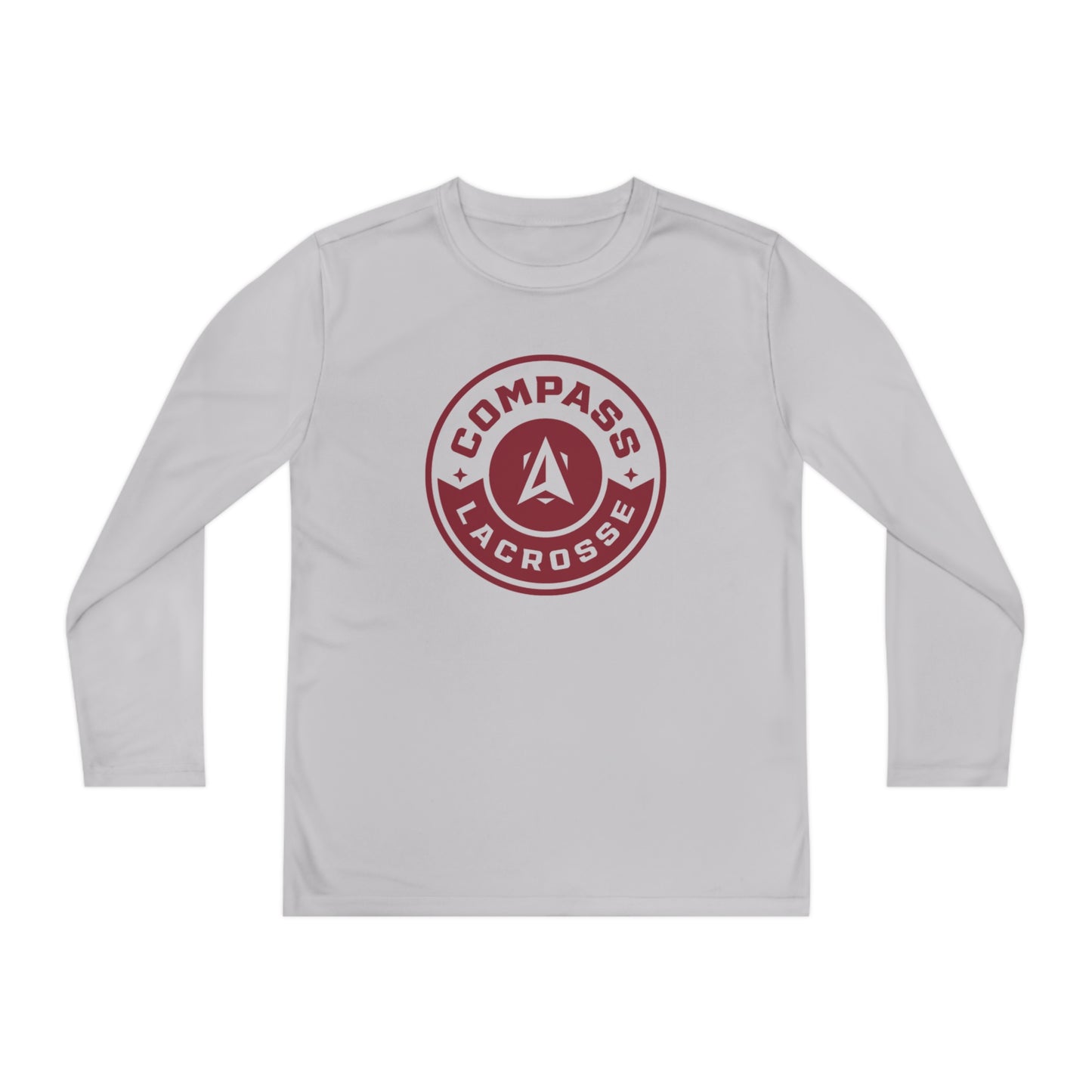 Youth Compass Lacrosse Sport-Tek Performance Long Sleeve
