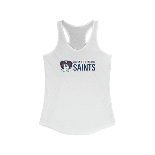 Women's Auburn Youth Lacrosse Next Level Racerback Tank