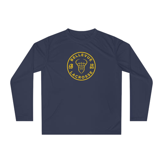 Adult Bellevue Lacrosse Team 365 Performance Long Sleeve