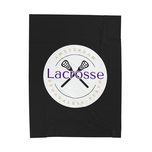 Amsterdam Lacrosse Velveteen Plush Blanket (60 x 80)