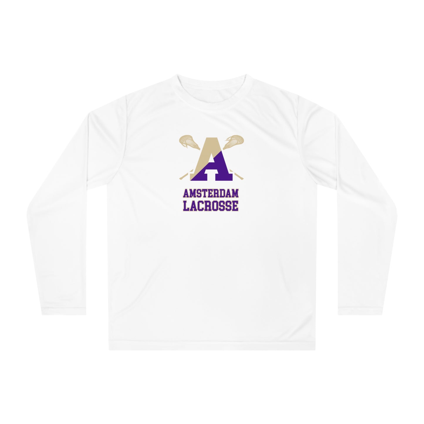 Adult Amsterdam Lacrosse Team 365 Performance Long Sleeve Shirt