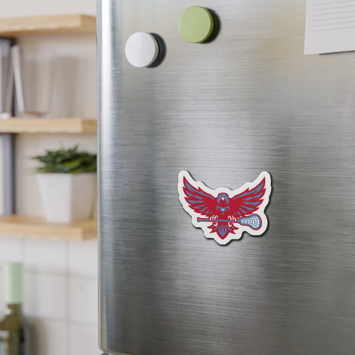 Crystal City Skyhawks Die-Cut Magnet