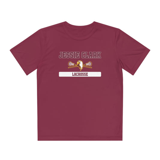 Youth JCMS Lacrosse Sports Sport-Tek Performance Tee