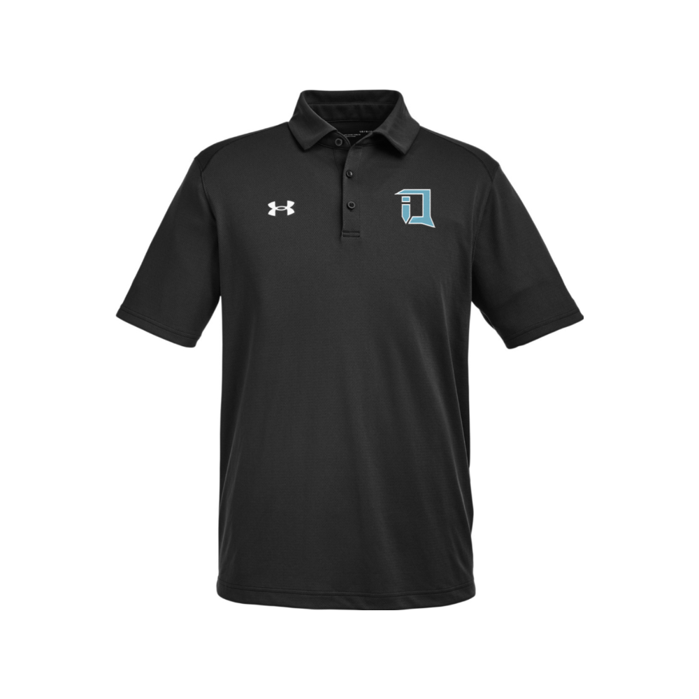 iQ Lacrosse Under Armour Men's Tech Polo - Black