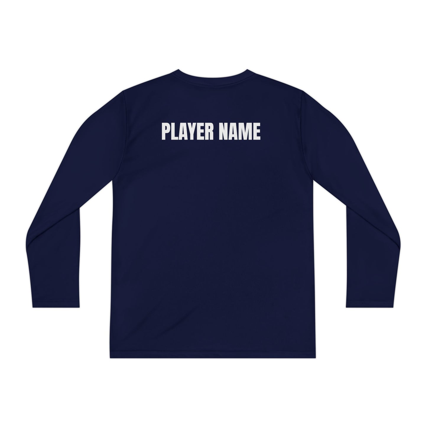 Personalizable - Youth Wilton Lacrosse Sport-Tek Performance Long Sleeve Shirt