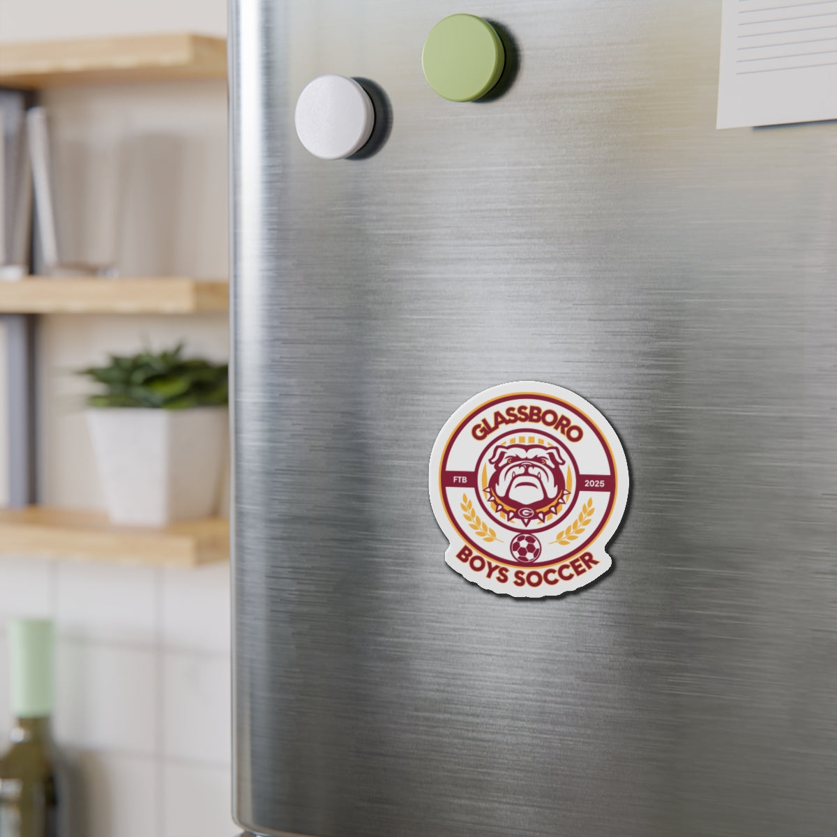 Glassboro Boys Soccer Die-Cut Magnet