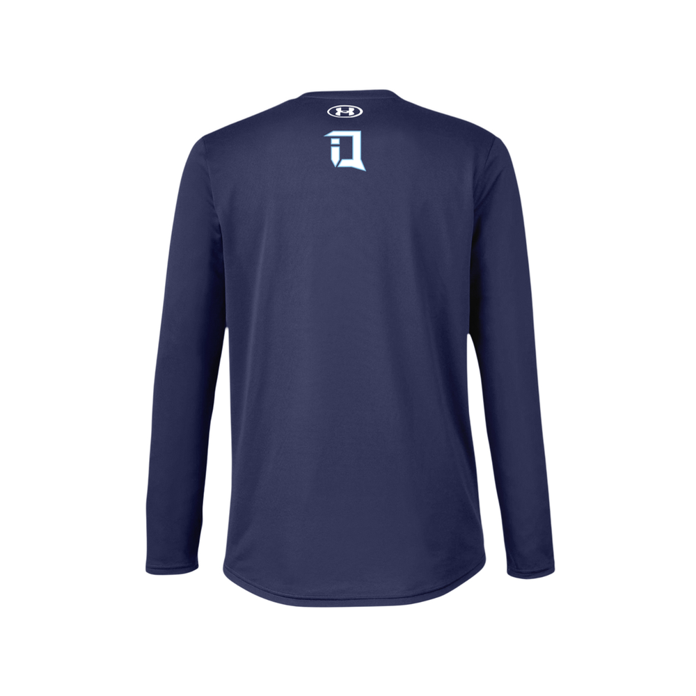 Under Armour LS Shirt B (White Logo)
