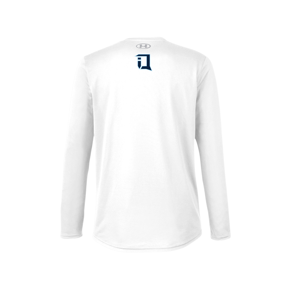 Under Armour LS Shirt B (Navy Logo)
