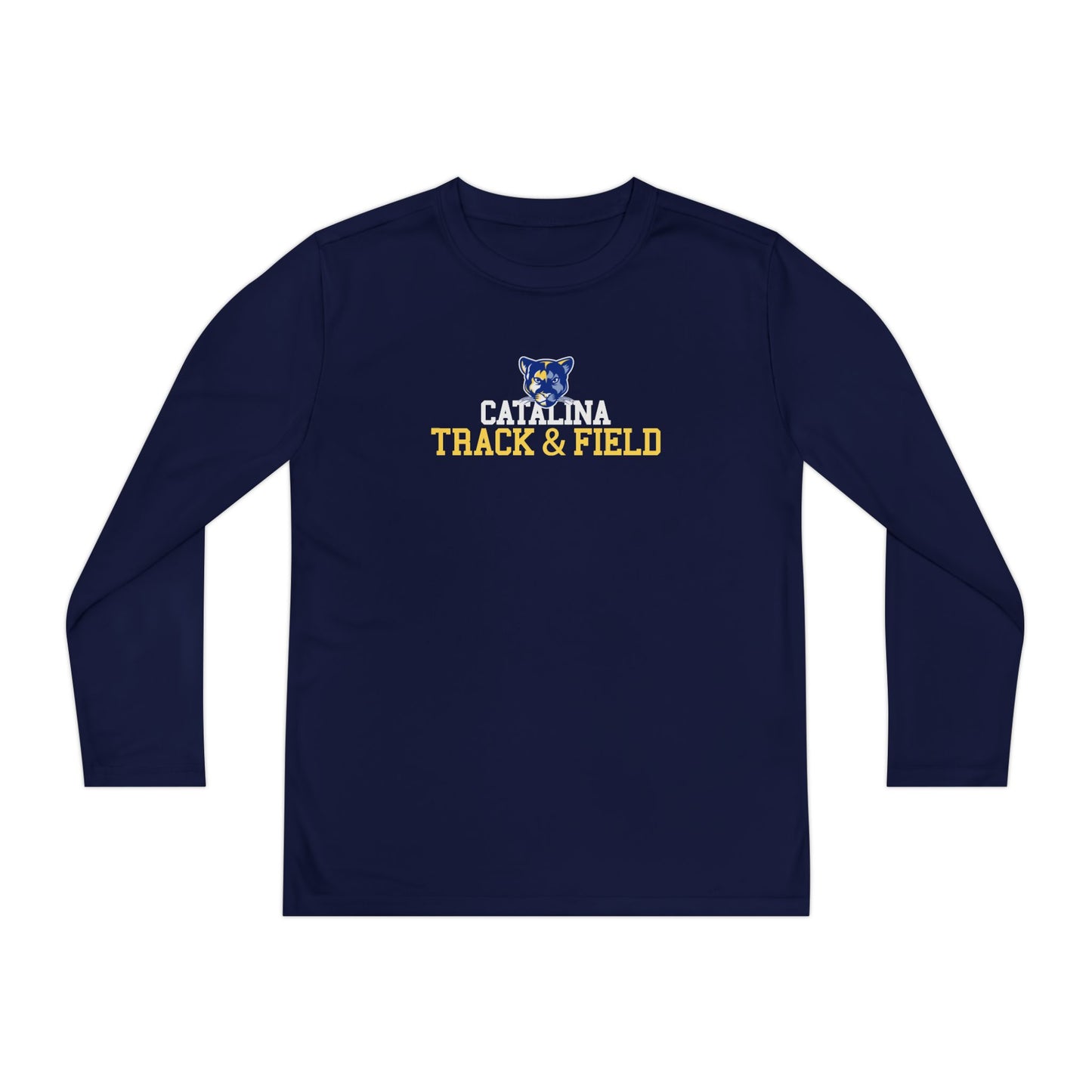 Youth Catalina Track & Field Sport-Tek Performance Long Sleeve Shirt
