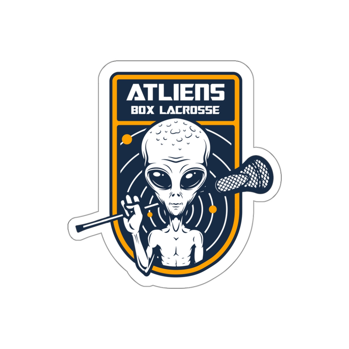 ATLiens Die-Cut Outdoor Sticker (3"x3")