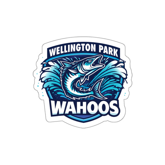 Wellington Park Wahoos Die-Cut Sticker