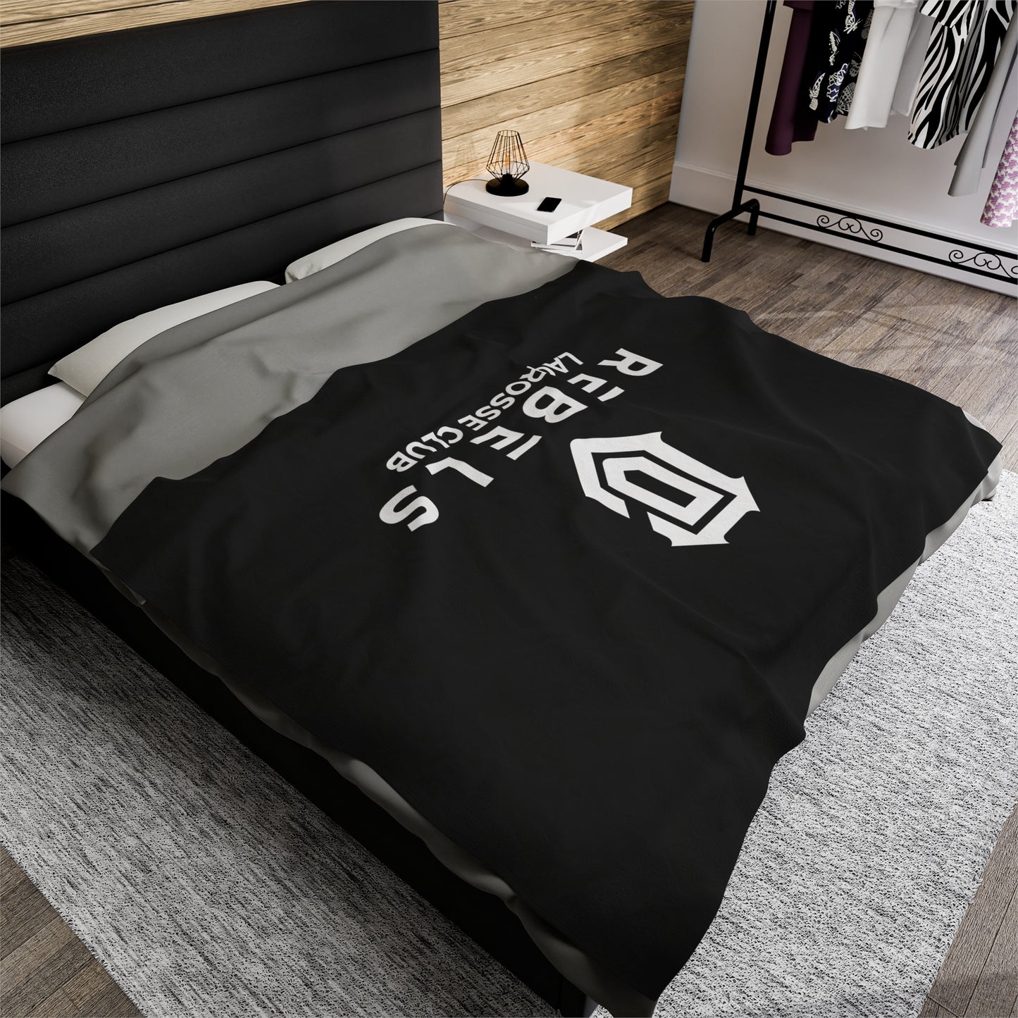OC Rebels Velveteen Plush Blanket (60" x 80")
