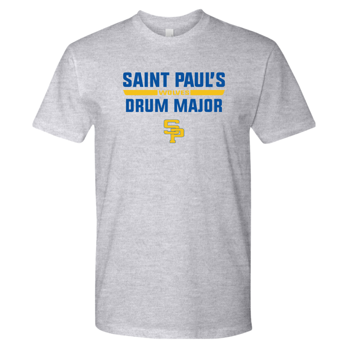 Adult St Paul's Marching Wolves Next Level Cotton T-Shirt