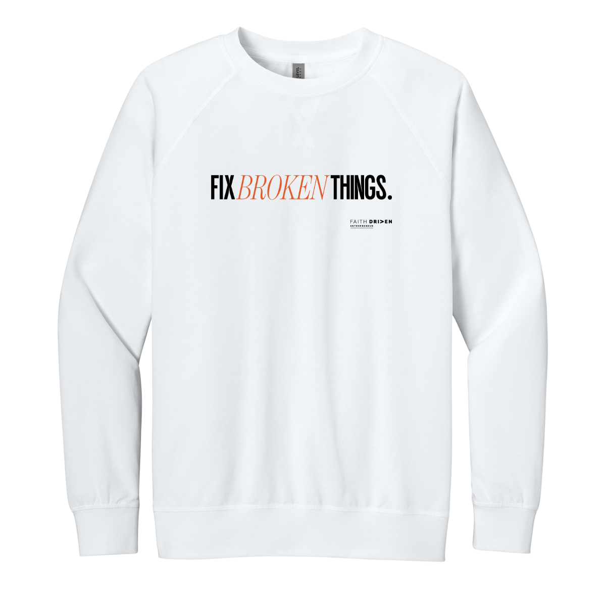 Adult Next Level Lightweight Crewneck - Fix (B)