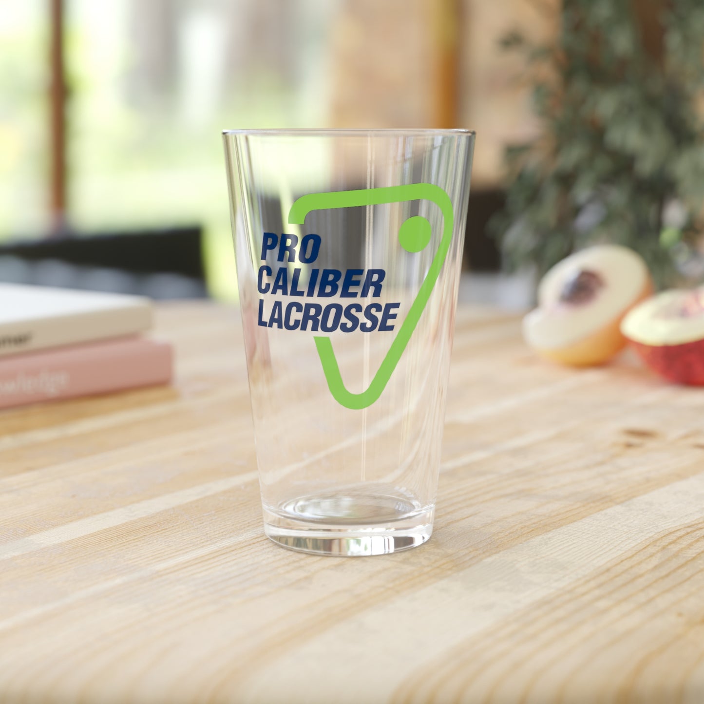 Pro Caliber Lacrosse Pint Glass