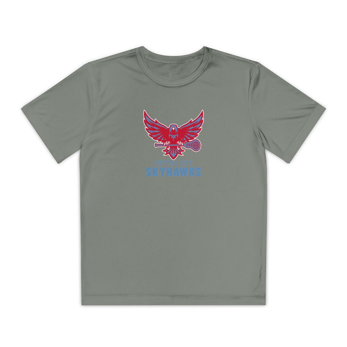Youth Crystal City Skyhawks Sport-Tek Performance T-shirt