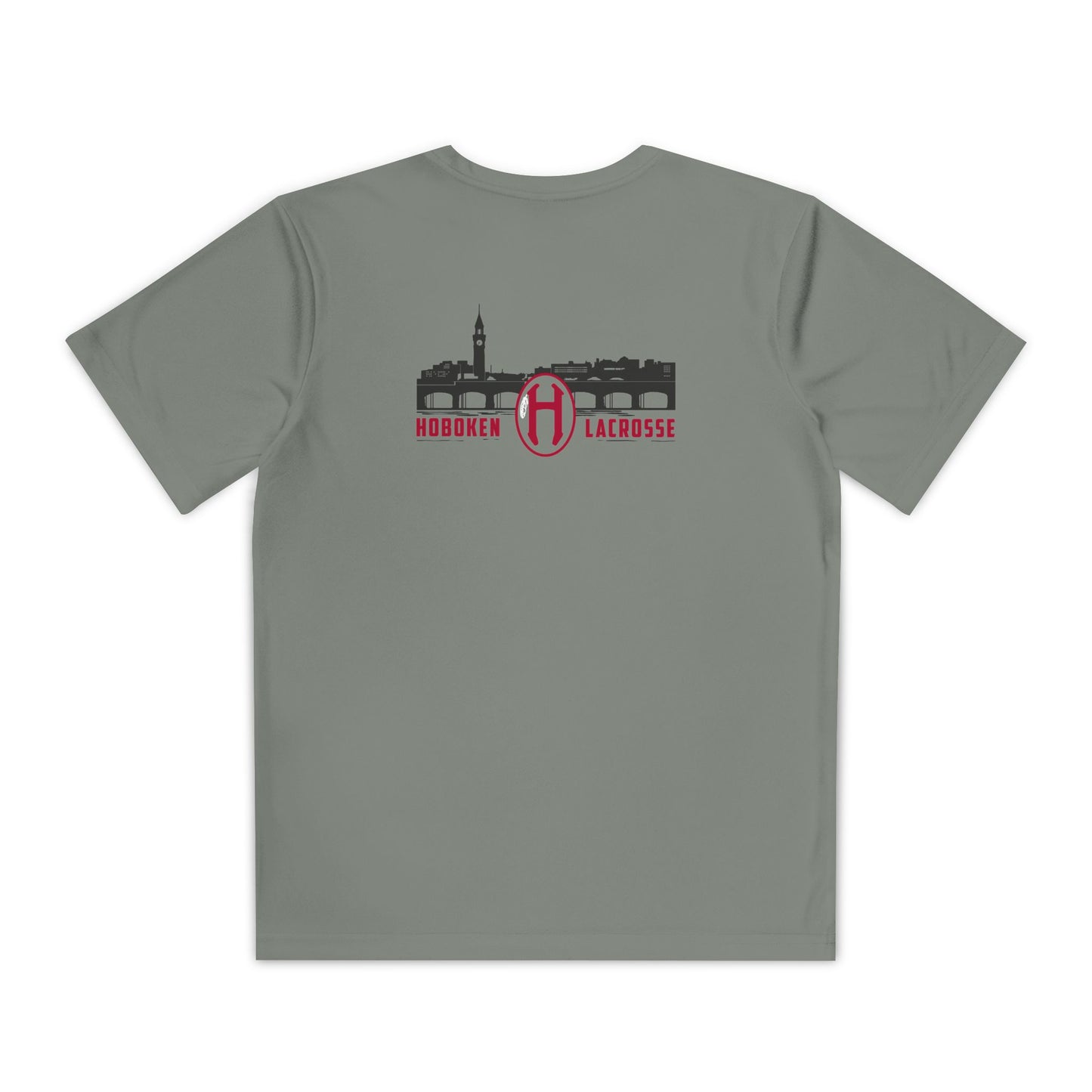 Youth Hoboken Lacrosse Sport-Tek Performance Tee