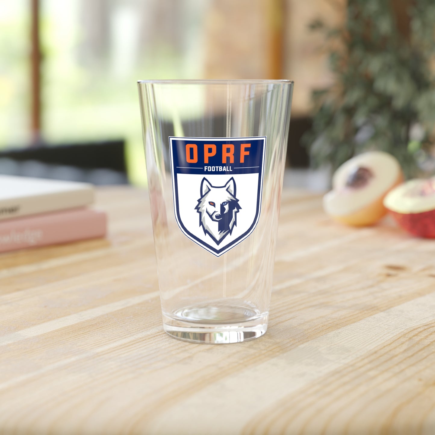 OPRF Football Pint Glass