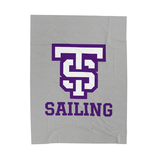 UST Sailing Velveteen Plush Blanket (60" x 80")
