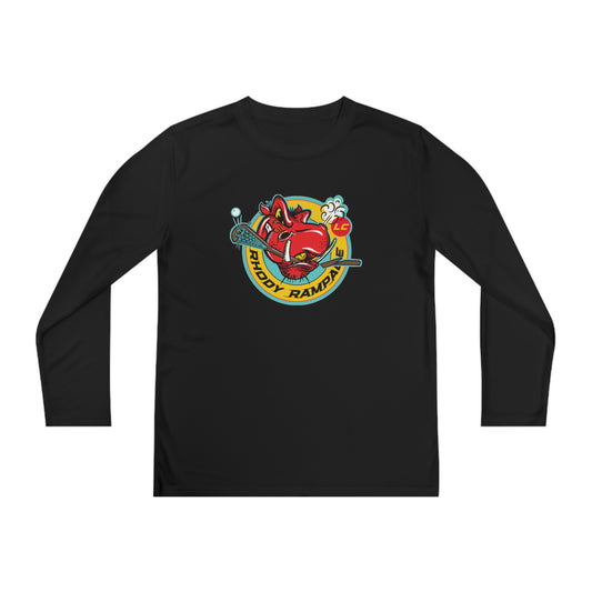 Youth RI Rampage Sport-Tek Performance Long Sleeve Shirt