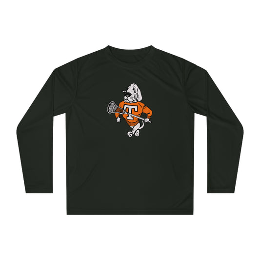 Adult Tennessee Lacrosse Performance Long Sleeve Shirt